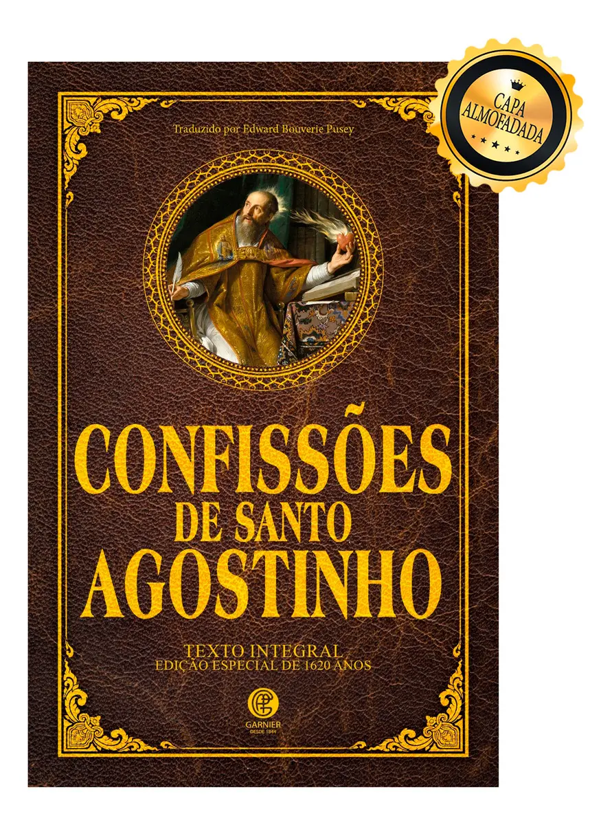 Confissões De Santo Agostinho - Edição De Luxo Almofadada