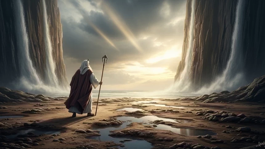 Quando o Mar se Abriu: A História Bíblica Que Ensina a Confiar em Deus Mesmo com Medo