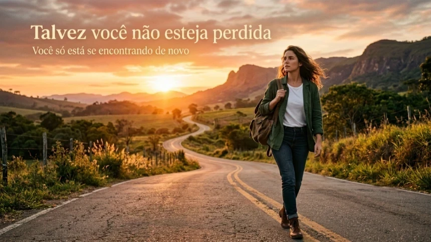 Por que você se sente perdida mesmo fazendo tudo certo