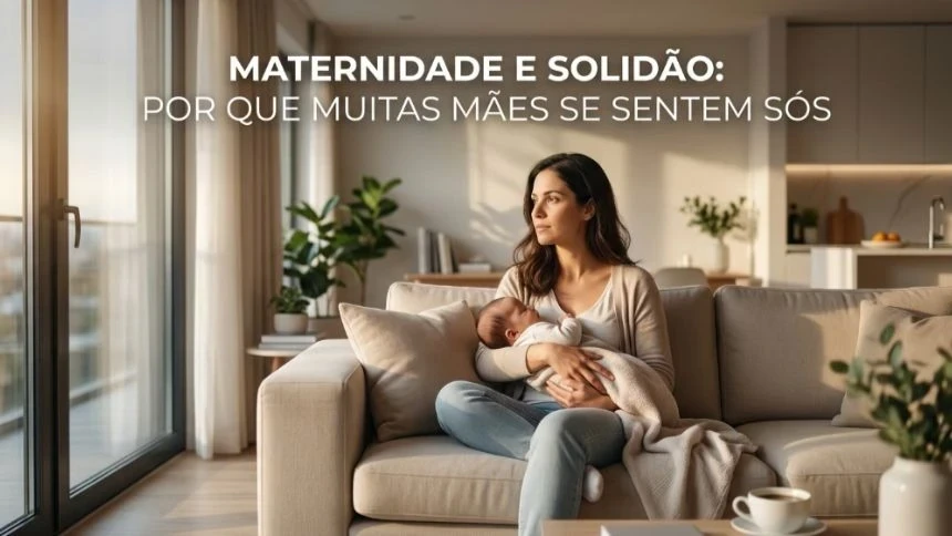 Maternidade e solidão: por que muitas mães se sentem sozinhas