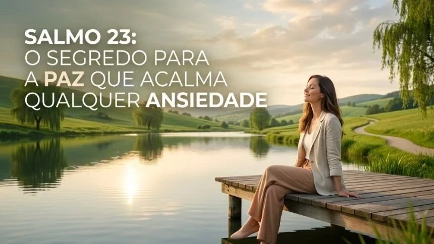 Salmo 23: O segredo de paz que acalma qualquer ansiedade