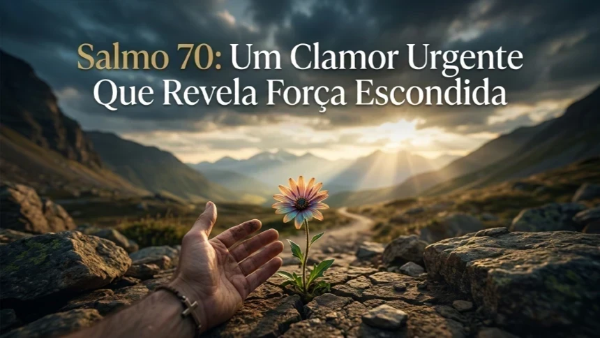 Salmo 70: um grito urgente que revela força escondida