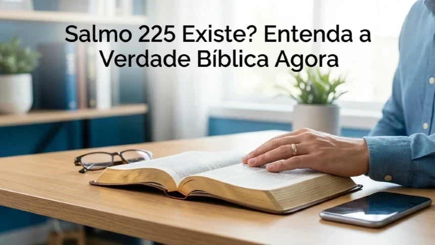 Existe Salmo 225? Entenda a Verdade Bíblica Agora