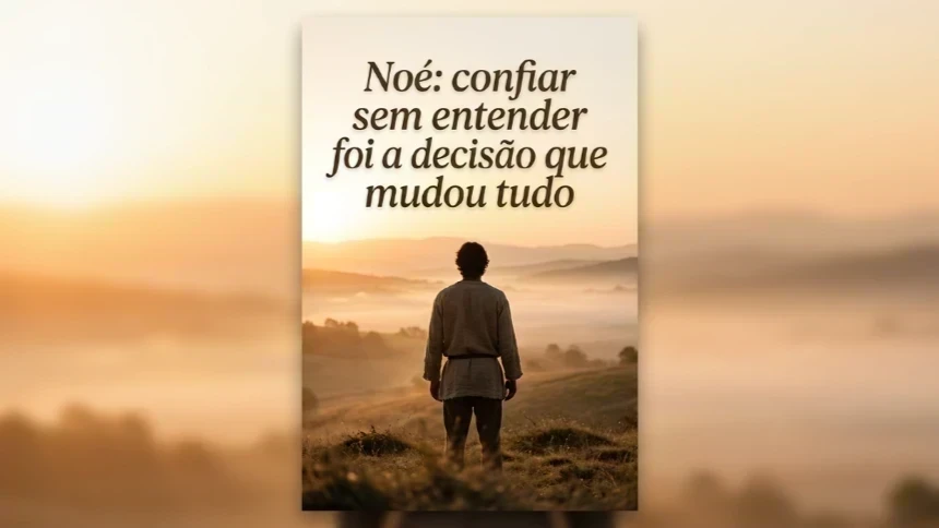 Capitulo 3-Noé: confiar sem entender foi a decisão que mudou tudo
