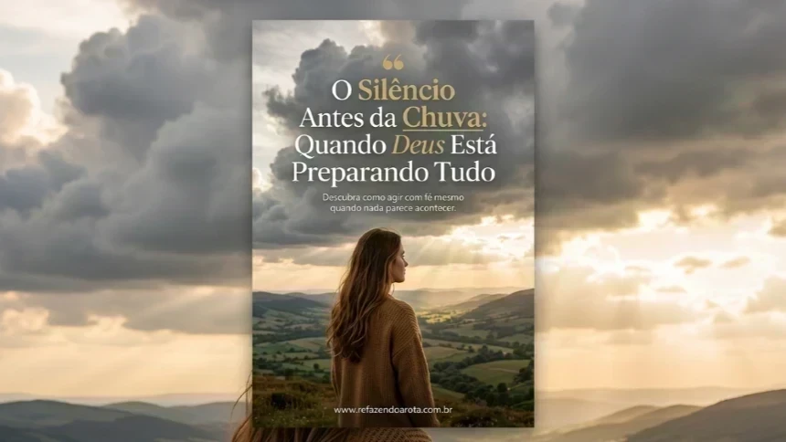 Ultimo capitulo -O Silêncio Antes da Chuva: Quando Deus Está Preparando Tudo