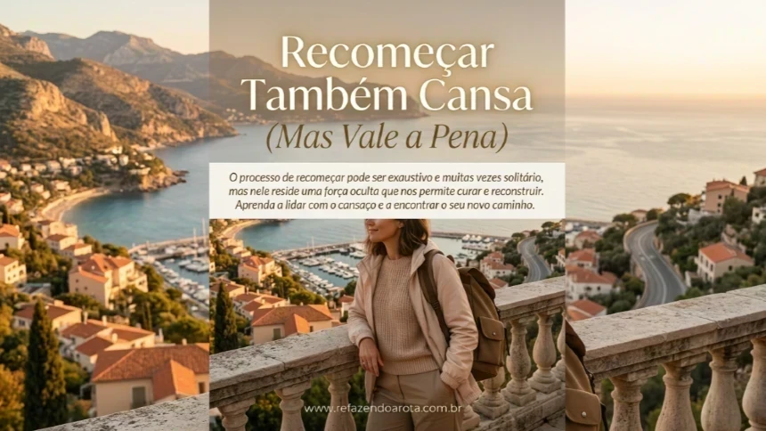 Recomeçar Também Cansa (Mas Vale a Pena): Como Seguir Mesmo Exausto