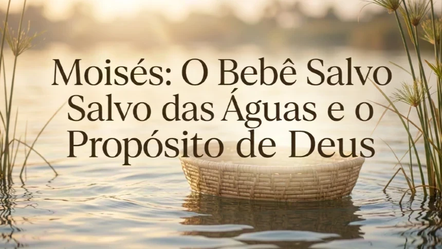 Capitulo 1-Moisés: O Bebê Salvo das Águas e o Propósito de Deus