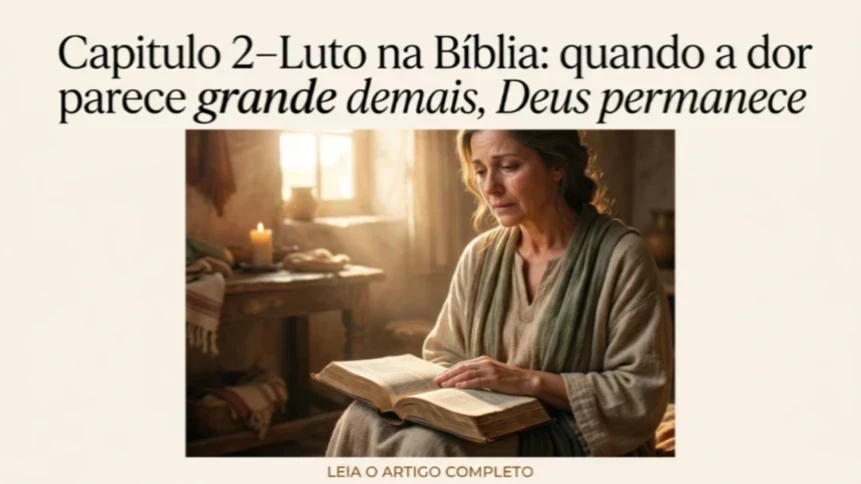 Capitulo 2-Luto na Bíblia: quando a dor parece grande demais, Deus permanece